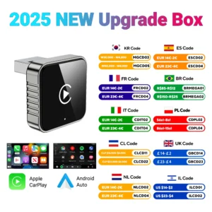 New Super Mini Carplay AI Box Wired to Wireless CarPlay/Android Auto 2in1 Box 5GHz WiFi5 for 99% Original Wired CarPlay/Auto Car