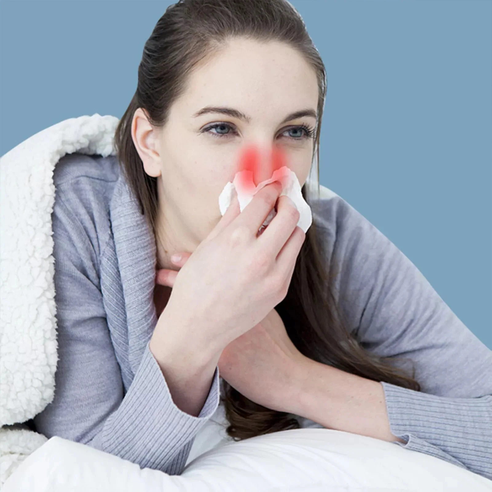 1Pcs/lot New Hot Smart Infrared Nasal Therapy Device Portable Infrared Intelligent Rhinitis Machine for Rhinifis and Allergy Sym - Image 4