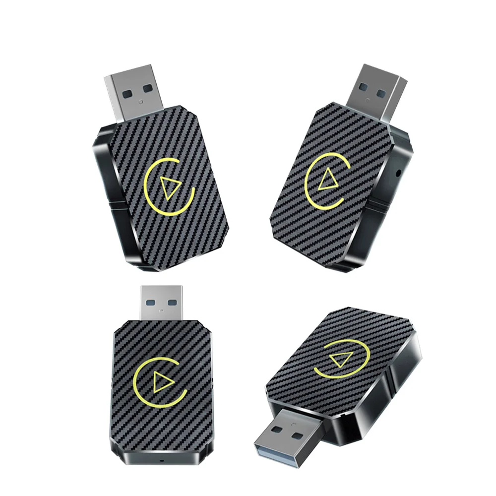 2 in 1 Wireless CarPlay Adapter&Android Mini Auto Wireless Adapter 5Ghz WiFi Type-C/USB Plug & Play Carplay Wireless Adapter - Image 5